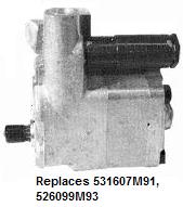 UM70080    Auxiliary Hydraulic Pump---Replaces 531607M91, 526099M93, 1686766M91