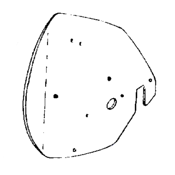 NHSQ264609U  Side Plate - LH, Used - 264609