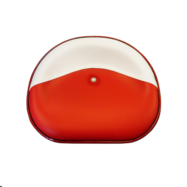 UT5379  Pan Seat, Red & White with Drain Hole - 357518R91