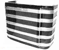 UM80930   Front grille and door, combination