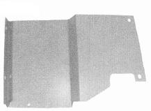 UM81280   Rear side panel, left hand. 