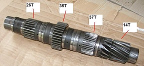 UFD0703    Used Ford Five Speed Countershaft---Replaces NDA77109B