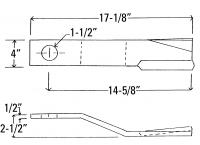 UCP0625    BUSH HOG Rotary Cutter Blade---Replaces 67743