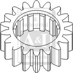 UA61483    Reverse Countershaft Gear---Replaces 70246545