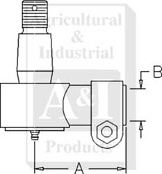 UF02520   Cylinder End--Replaces 86018347
