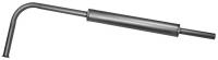 UF31400     One Piece Horizontal Muffler/Tail Pipe---Replaces 8N5230