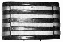 UM80790   Front grille and door, combination. 