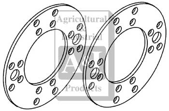 UCA50110   Brake Linings With Rivets---Replaces 1995295C1, A44720  