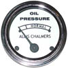 UA53570    White Face Oil Pressure Gauge with Chrome Bezel---Replaces 70203805