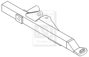 UJD71110   Front Half-Telescoping Pull Arm-Right---Replaces AL26679