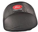 UF82826   Black Seat Cushion with Embroidered Ford Tractor Logo