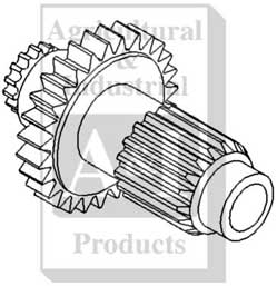 UF51100    Secondary Countershaft---Replaces C5NN7113A