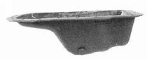 UF18430     Stamped Steel Oil Pan---Replaces C9NN6675A  