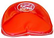 UF82823   Red Seat Cushion with White Ford Logo 