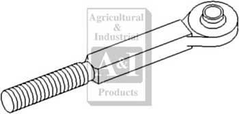 UJD70551    Center Link End---Replaces RE56209