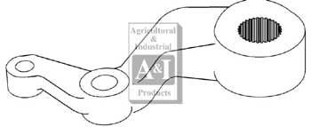UF01715       Spindle Steering Arm--Left---Replaces D8NN3131JA