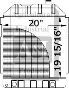 UF20065   Radiator---Replaces: E1NN8005EB15M