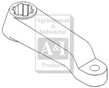 UJD00295    Steering Arm---Right---Replaces R61154, R49825 