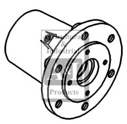 UW00103   Front Wheel Hub---Replaces 102718A