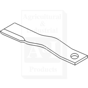 UCP1257    John Deere Rotary Cutter Blade---Replaces W43040  