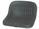 UF82828   Metal Backed Pan Style Seat-Black (Bucket)