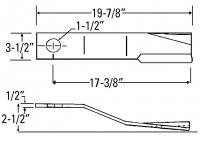 UCP2811    Servis-Rhino Rotary Cutter Blade---Replaces 00753841