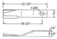 UCP2815    Servis-Rhino Rotary Cutter Blade---Replaces 00759339