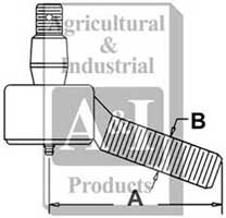 UM01575    Rear Tie Rod-For Swept Back Axle---Replaces 193733M91