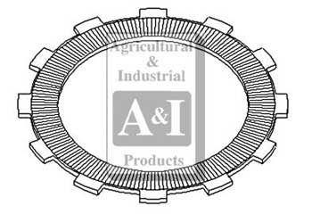 UW60251   PTO Clutch Driving Plate---Replaces 105650A