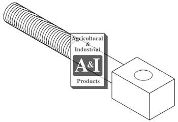 UT4149   Lower Adjusting Screw---Replaces 108583C1