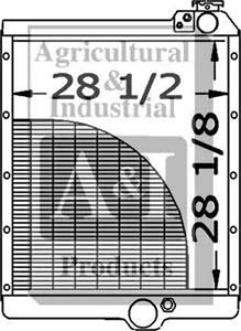 UT1430       Radiator---Replaces 131751A2 