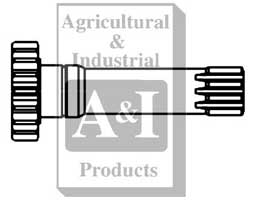 UT3819   PTO Drive Shaft---Replaces 92713C1  