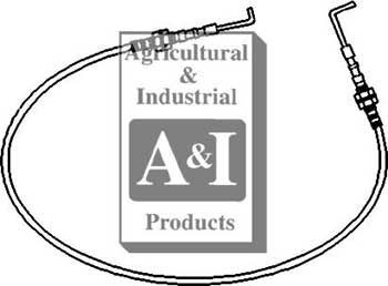 UT3631    PTO Control Cable--50-1/2 Inch--Replaces 143961C1