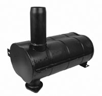 UJD31260  Underhood Muffler---Replaces AL31552