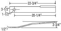 UCP2333    Sidewinder Rotary Cutter Blade---Replaces 15096