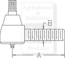 UT0207   Steering End--Replaces 1537872C1