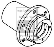 UW00106   Front Wheel Hub---Replaces 155193A