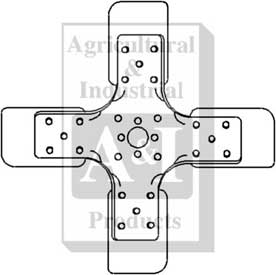 UW21001    Cooling Fan---4 Blade Fan---Replaces 156539A