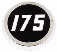 UM82000   Hood Side Emblem--175
