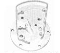 UM70725    Lift Response Plate---Replaces 1872648M93