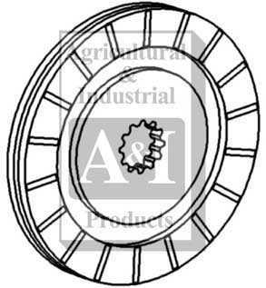 UT3044     Brake Disc---Replaces 528702R2, 1975472C1----------------