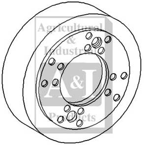 UCA50139   Brake Actuating Drum---Replaces 249021A1