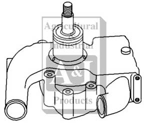 UW20125    Water Pump---Replaces 303366278