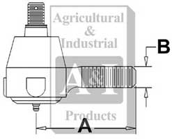 UT0139   Tie Rod --Replaces 3045309R91