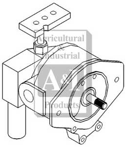 UW70016     Hydraulic Gear Pump-New---Replaces 303062449 