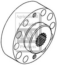 UW60151     PTO Drive Hub-12 Spline---Replaces 303068277