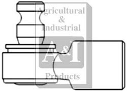 UT0216   Power Steering Cylinder End---Replaces 3134823R2