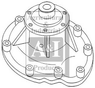 UT1367   Water Pump---Replaces 3136217R92