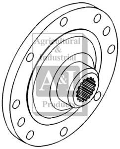 UW60155     PTO Drive Hub-12 Spline---Replaces 303420116