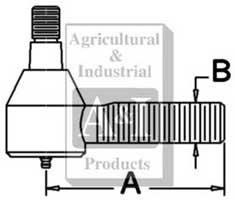 UM2287   Tie Rod -4WD Models---Replaces 3426773M3